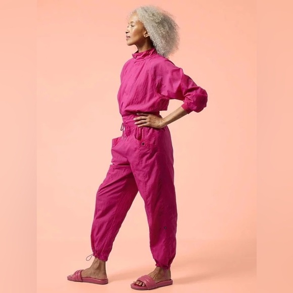 Athleta x Alicia Keys Collection: Keys Hugh Waist Utility Pants Size 6 - Picture 3 of 13